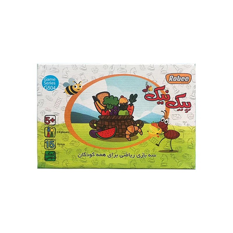 بازی آموزشی اعداد روبی مدل پیک نیک