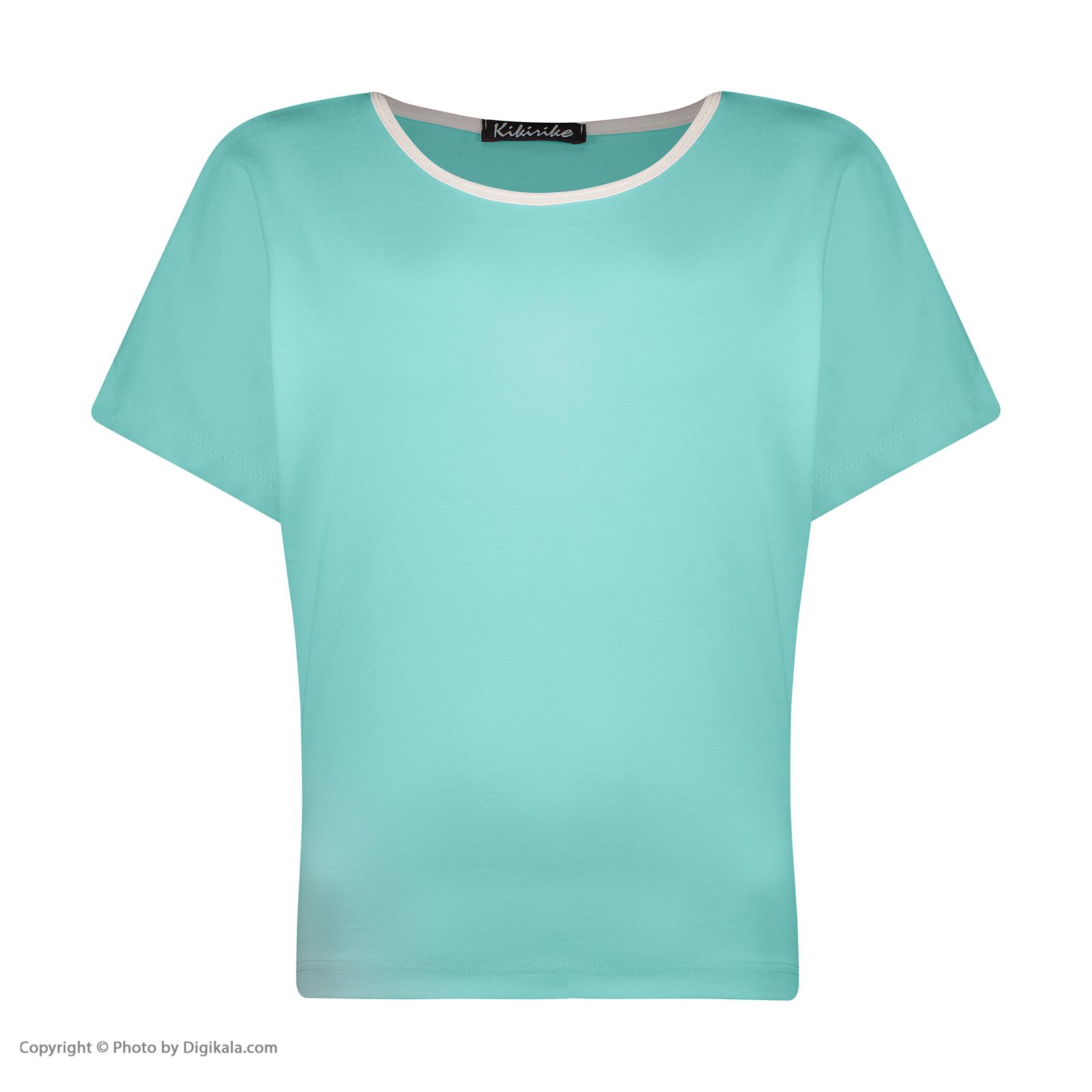ست تی شرت آستین کوتاه و شلوارک زنانه کیکی رایکی مدل BB06365-156 -  - 4