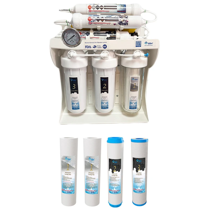 دستگاه تصفیه کننده آب اس اس وی مدل UltraPro X1000 N + 4F به همراه فیلتر