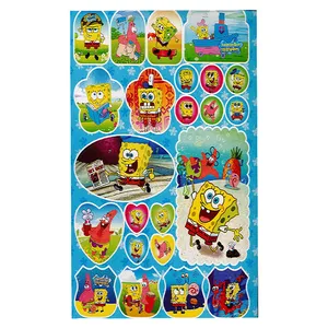 استیکر کودک طرح باب اسفنجی مدل p2