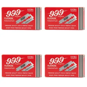 تیغ یدک تری ناین مدل Super Platinum چهار بسته 10 عددی