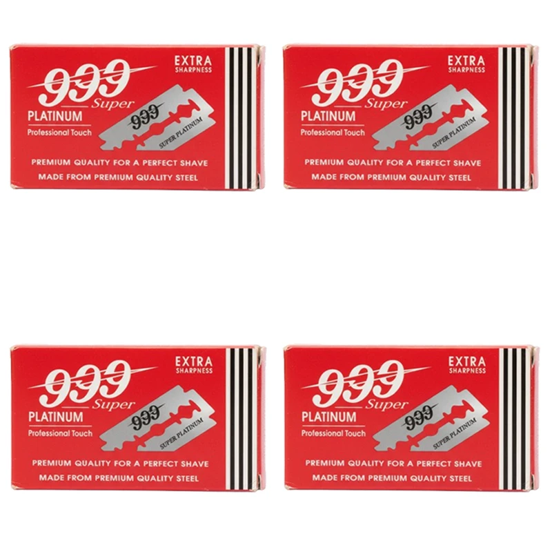 تیغ یدک تری ناین مدل Super Platinum چهار بسته 10 عددی
