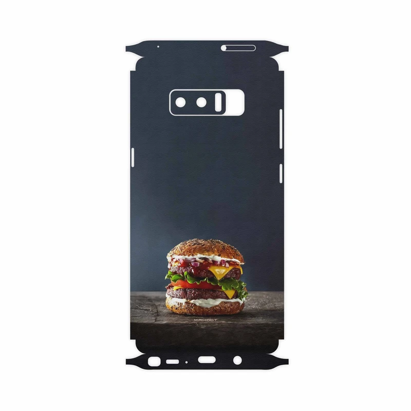 برچسب پوششی ماهوت مدل Hamburger-FullSkin مناسب برای گوشی موبایل سامسونگ Galaxy Note 8