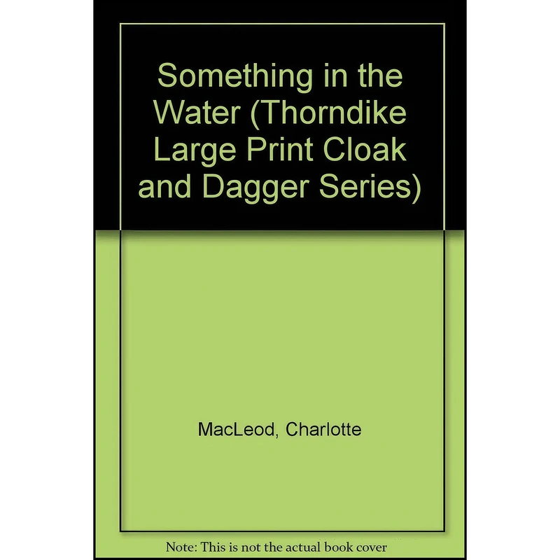 کتاب Something in the Water اثر Charlotte MacLeod انتشارات Thorndike Pr