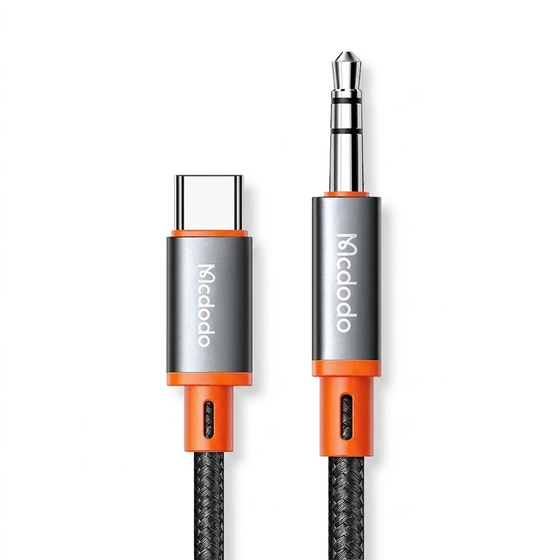 کابل تبدیل USB-C به AUX مک دودو مدل CA-0820 طول 1.2 متر