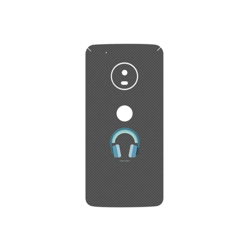 برچسب پوششی ماهوت مدل Minimal Headphone Icon مناسب برای گوشی موبایل موتورولا Moto G5 Plus