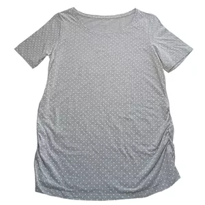 تی شرت آستین کوتاه بارداری اسمارا مدل خال خالی کد lan 271282