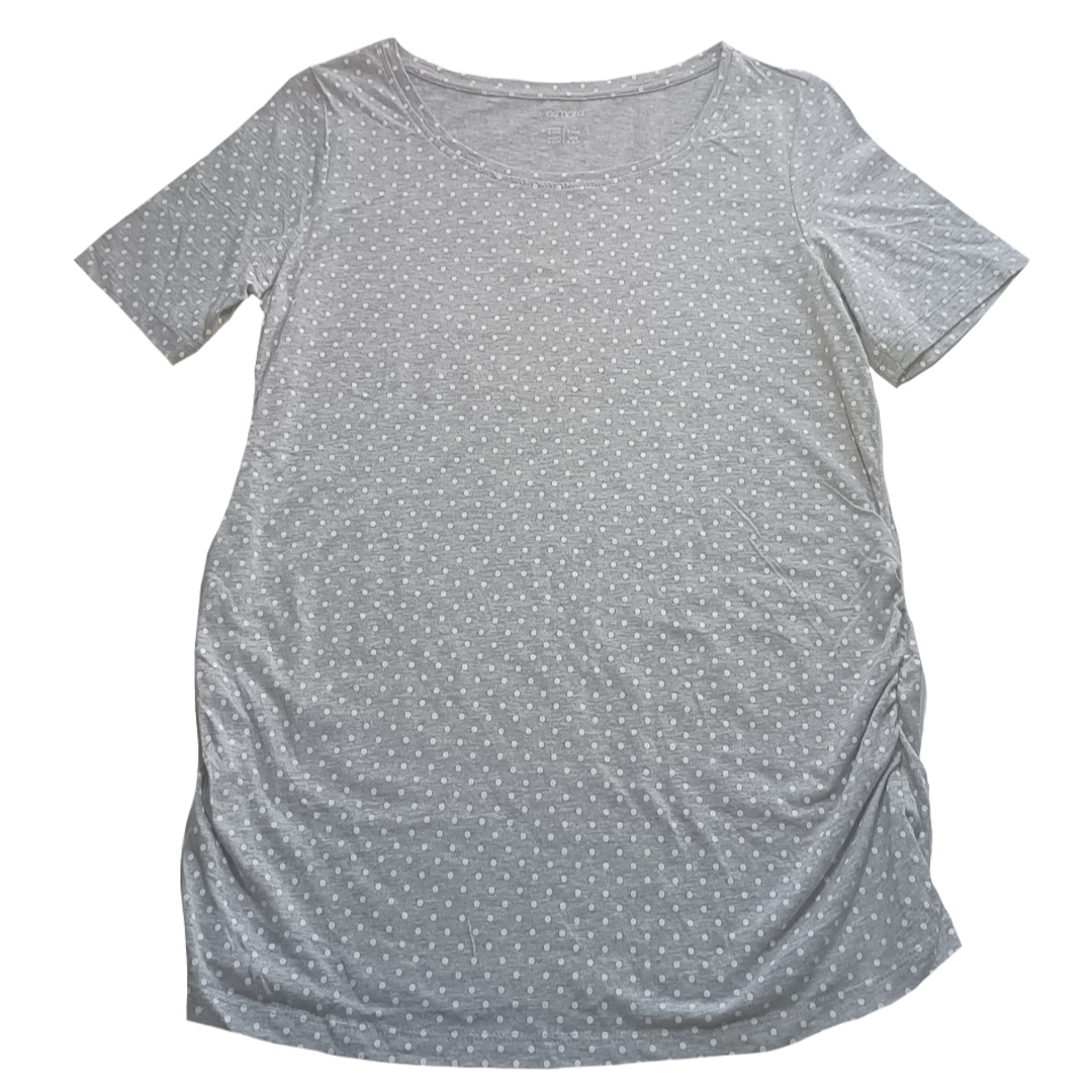 تی شرت آستین کوتاه بارداری اسمارا مدل خال خالی کد lan 271282 -  - 1