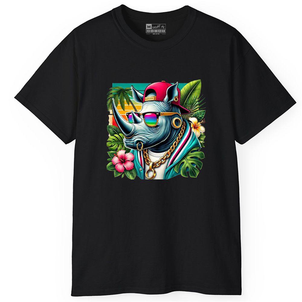 تی شرت آستین کوتاه مردانه پاد آفرین مدل PT352 - - 1