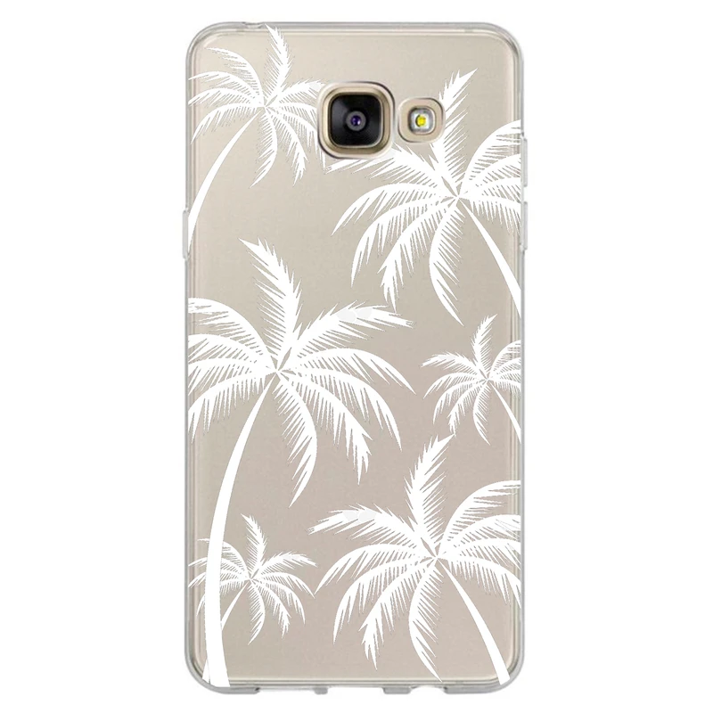 کاور مگافون طرح نخل مدل C52-W مناسب برای گوشی موبایل سامسونگ Galaxy A7 2016 / A710