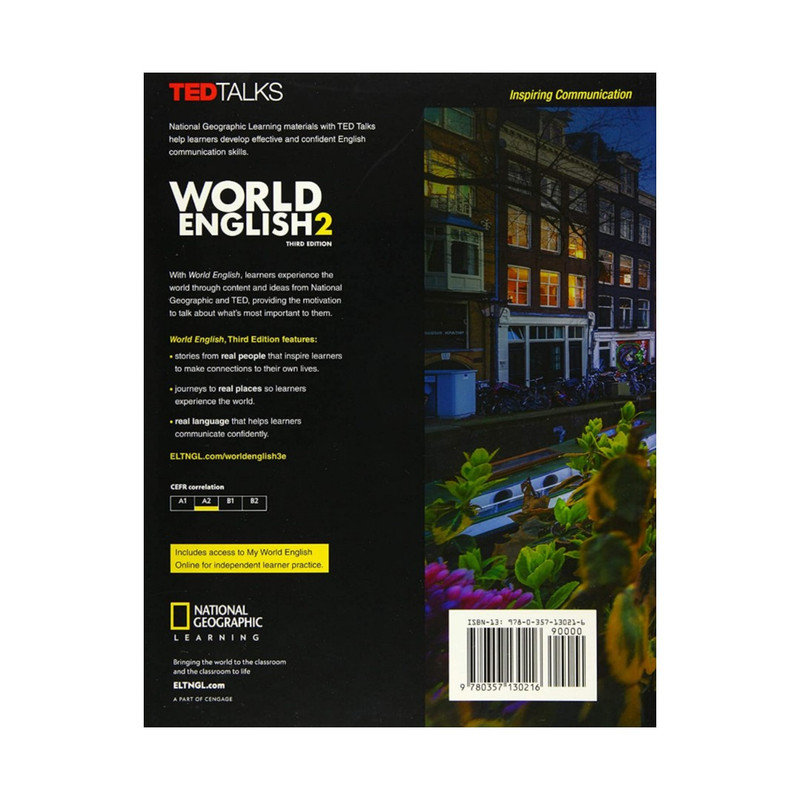 کتاب World English 2 3rd Edition اثر جمعی از نویسندگان انتشارات National geographi کتاب World English 2 3rd Edition اثر جمعی از نویسندگان انتشارات National geographi