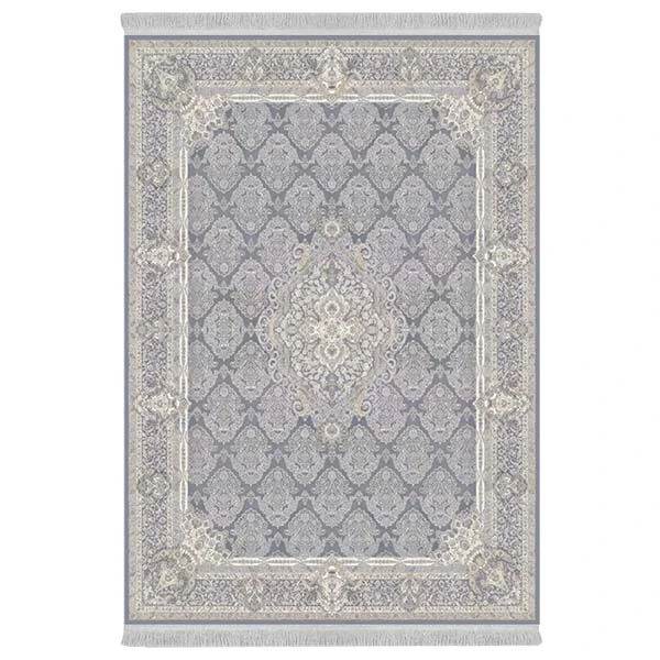 فرش پارچه‌ای دفه مدل فرشینه هازان مخمل طرح فانتزی کد 3025