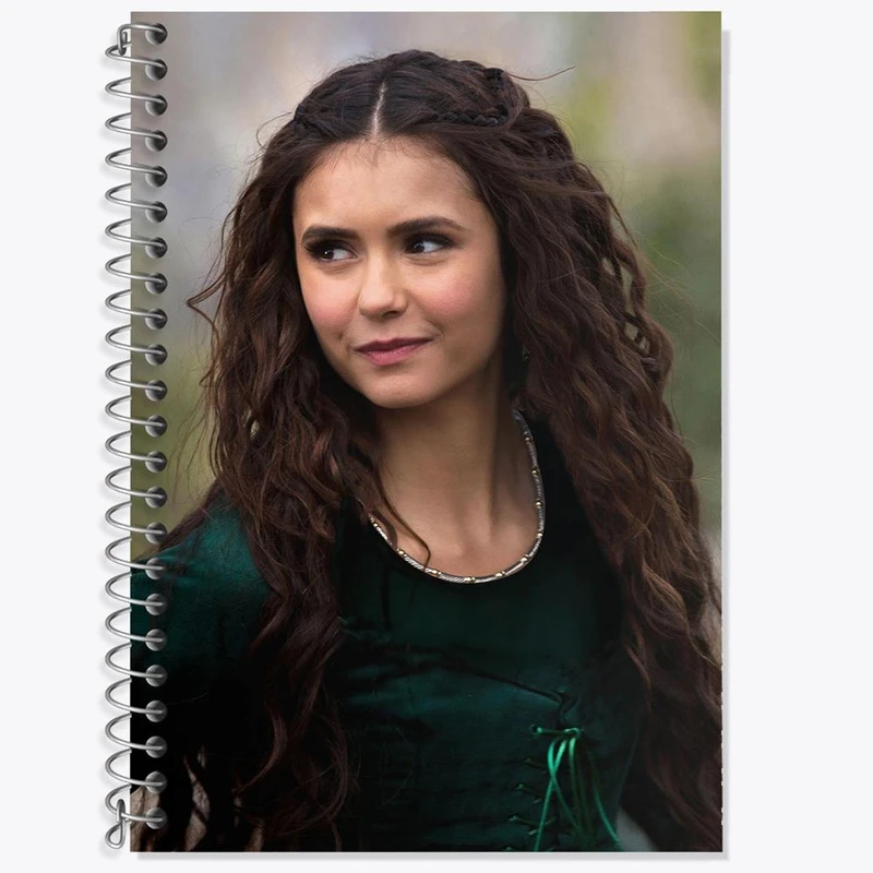 دفتر زبان 50 برگ خندالو مدل سه خط طرح کاترین پیرس خاطرات یک خون آشام The Vampire Diaries کد 20257