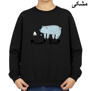 سویشرت زنانه مدل خرس و کوه کد v34 