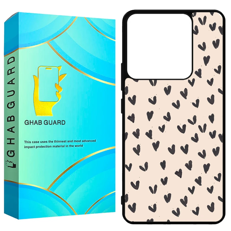 کاور قاب گارد طرح قلب مدل GN14 مناسب برای گوشی موبایل شیائومی Redmi Note 14 5G