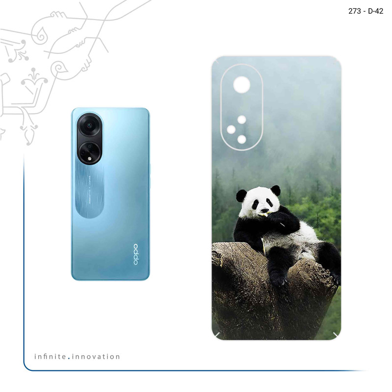 برچسب پوششی ماهوت مدل Panda مناسب برای گوشی موبایل اپو A98