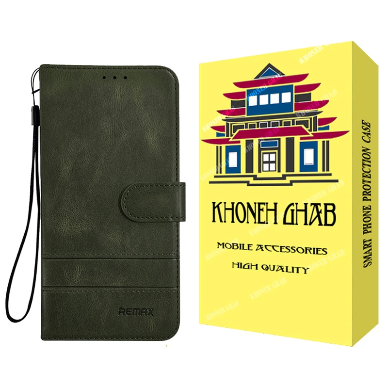 کیف کلاسوری خونه قاب مدل KFR مناسب برای گوشی موبایل سامسونگ Galaxy A7 2018 / A750