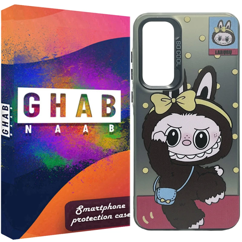 کاور قاب ناب مدل Socool طرح Labubu 04 مناسب برای گوشی موبایل سامسونگ Galaxy S21 Fe