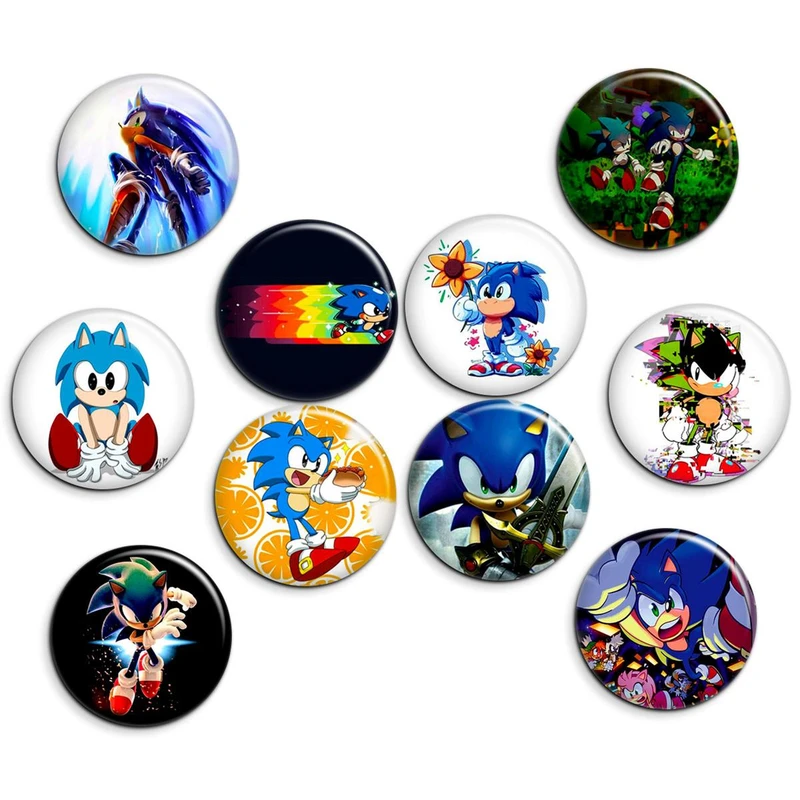 پیکسل پرمانه طرح سونیک کد pmg.7057 مجموعه 10 عددی