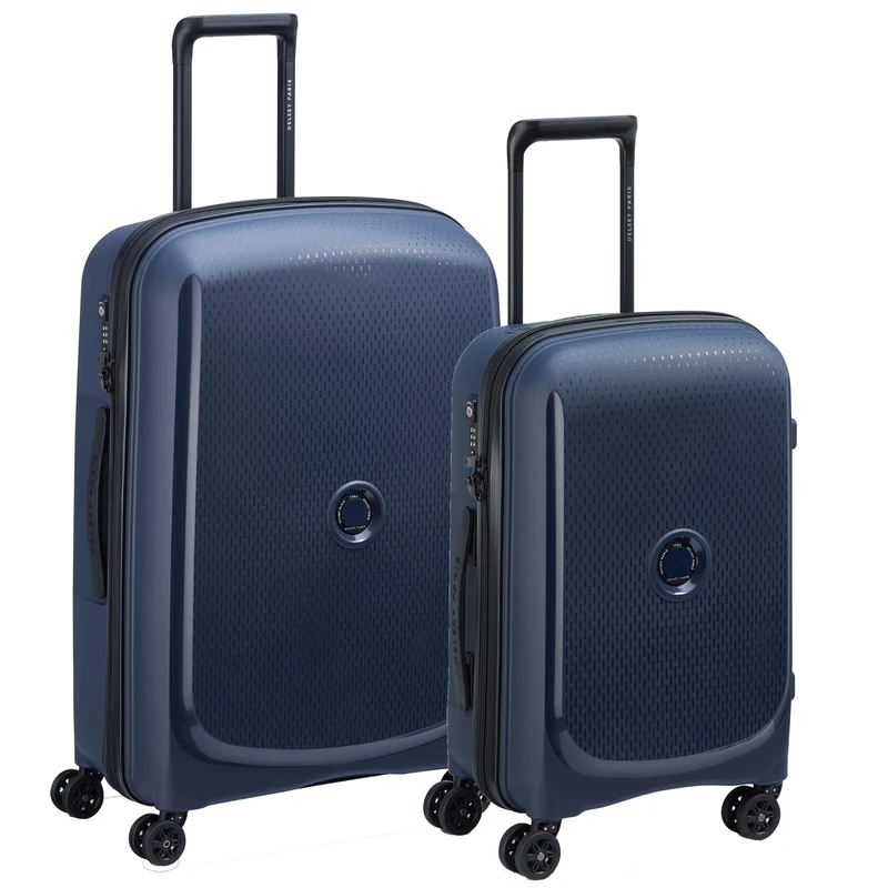 مجموعه دو عددی چمدان دلسی مدل بلمونت پلاس سایز متوسط و کابین کد 3861