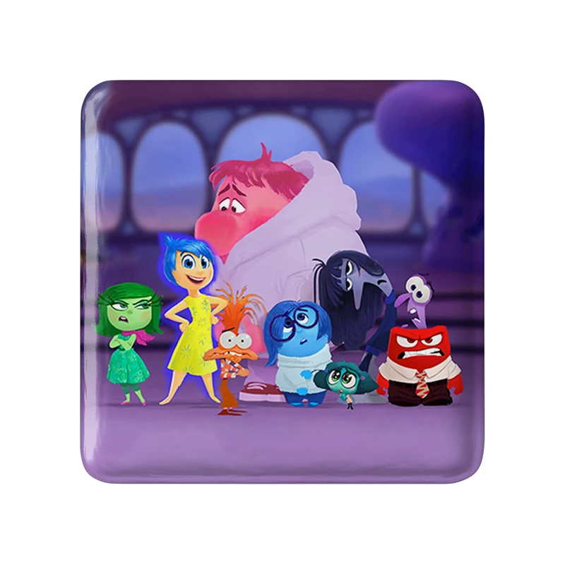 مگنت خندالو طرح اینساید اوت (Inside Out) مدل مربعی کد 36661