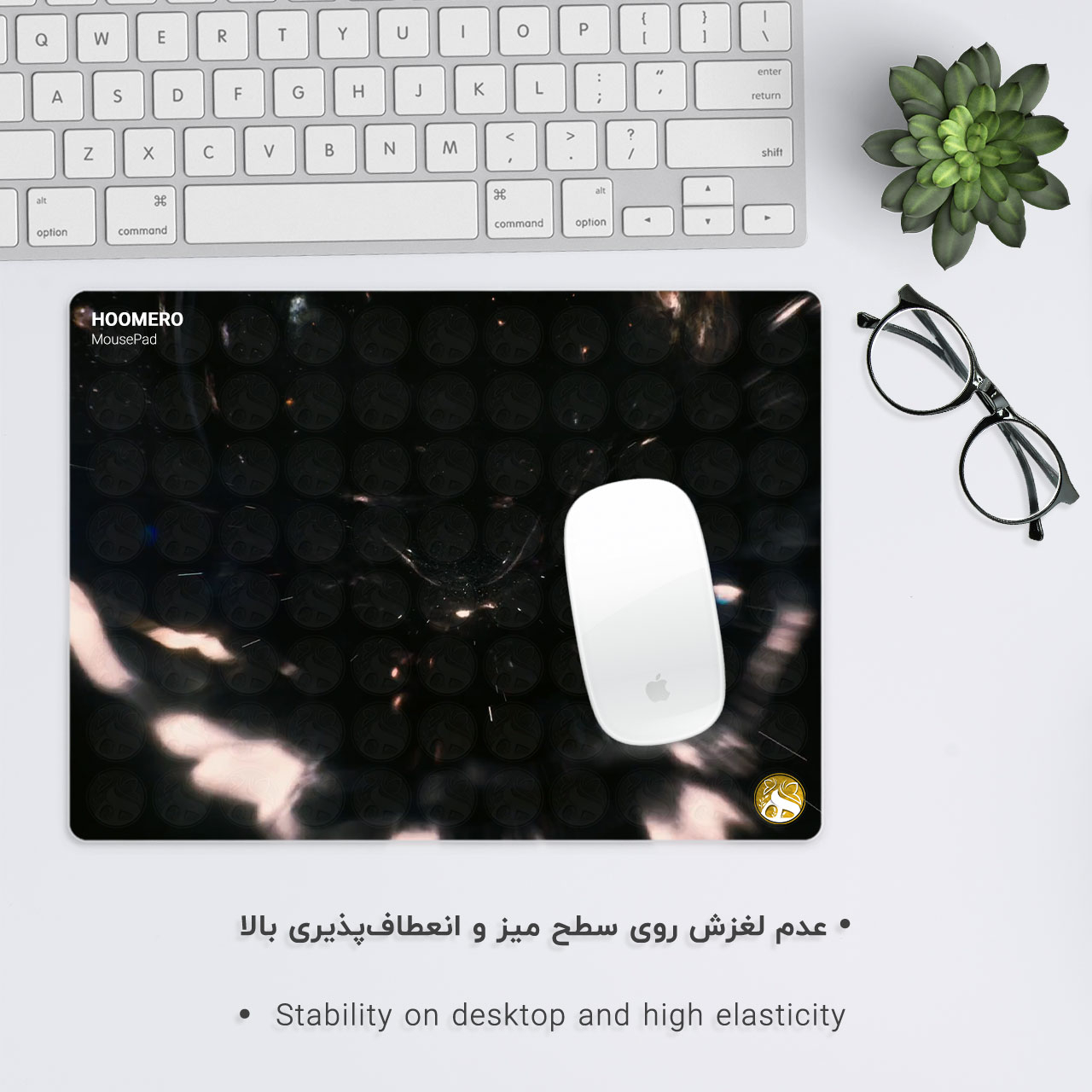 ماوس پد هومرو مدل A7415 طرح Interstellar