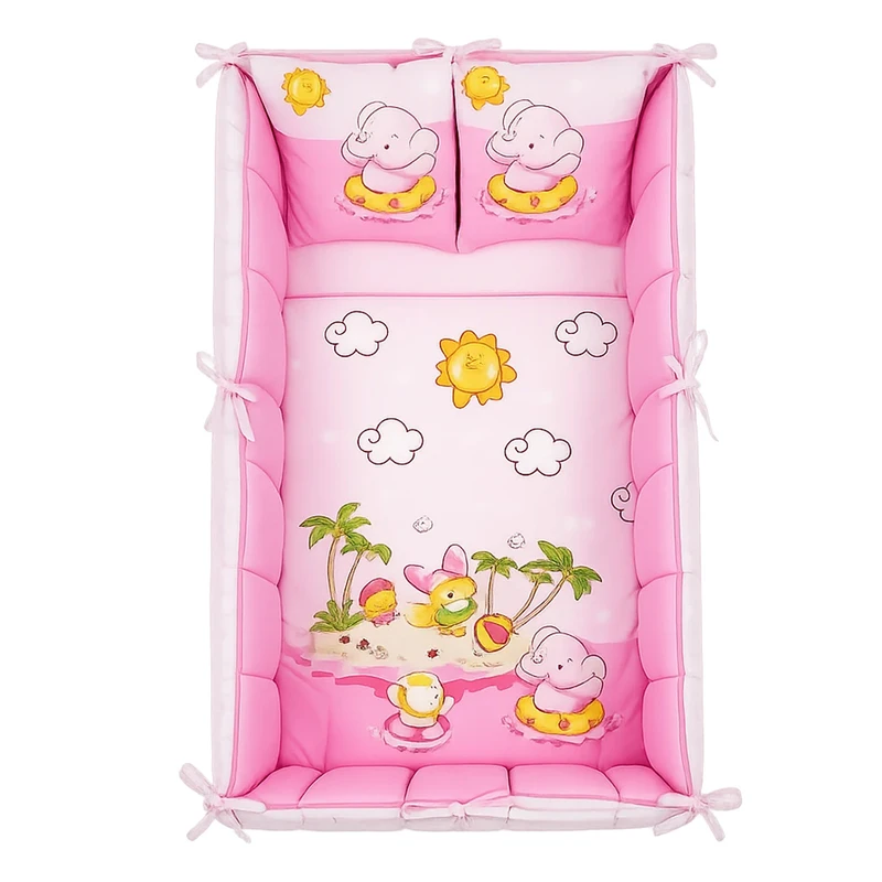 سرویس خواب کودک و نوزاد 8 تکه اورتوم مدل SUNNY