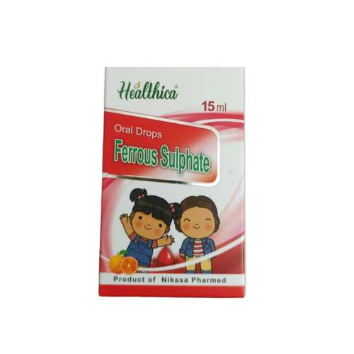 قطره خوراکی فروس سولفات هلثیکا - 15 میلی لیتر