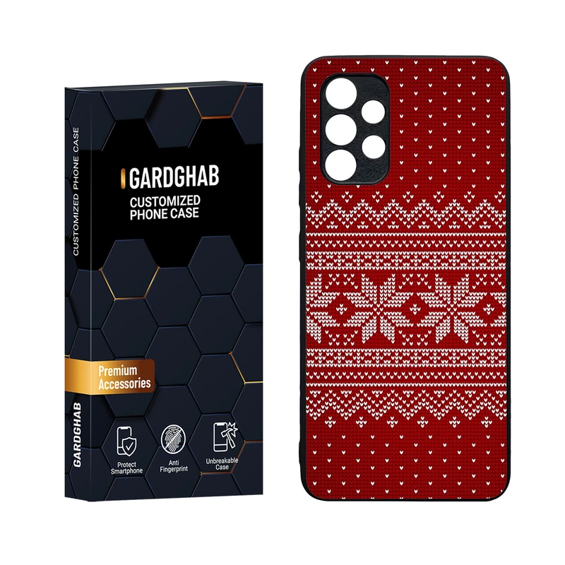 کاور گارد قاب مدل دورژله ای پشت گلس ساده  مناسب برای گوشی موبایل سامسونگ Galaxy A32 4G