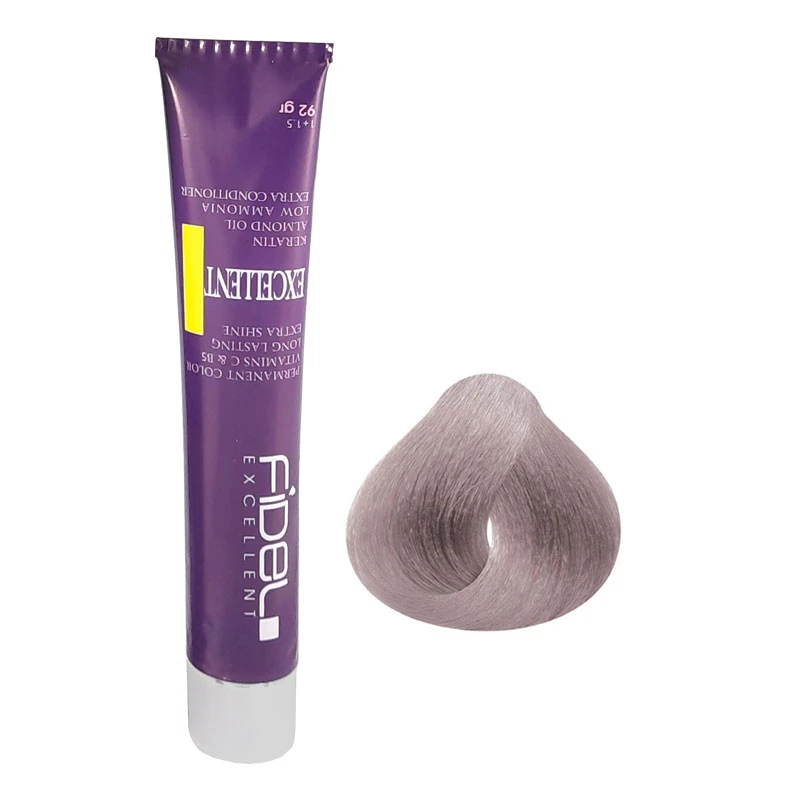 رنگ مو فیدل اکسلنت شماره 8P حجم 100 میلی‌لیتر رنگ بلوند مرواریدی متوسط
