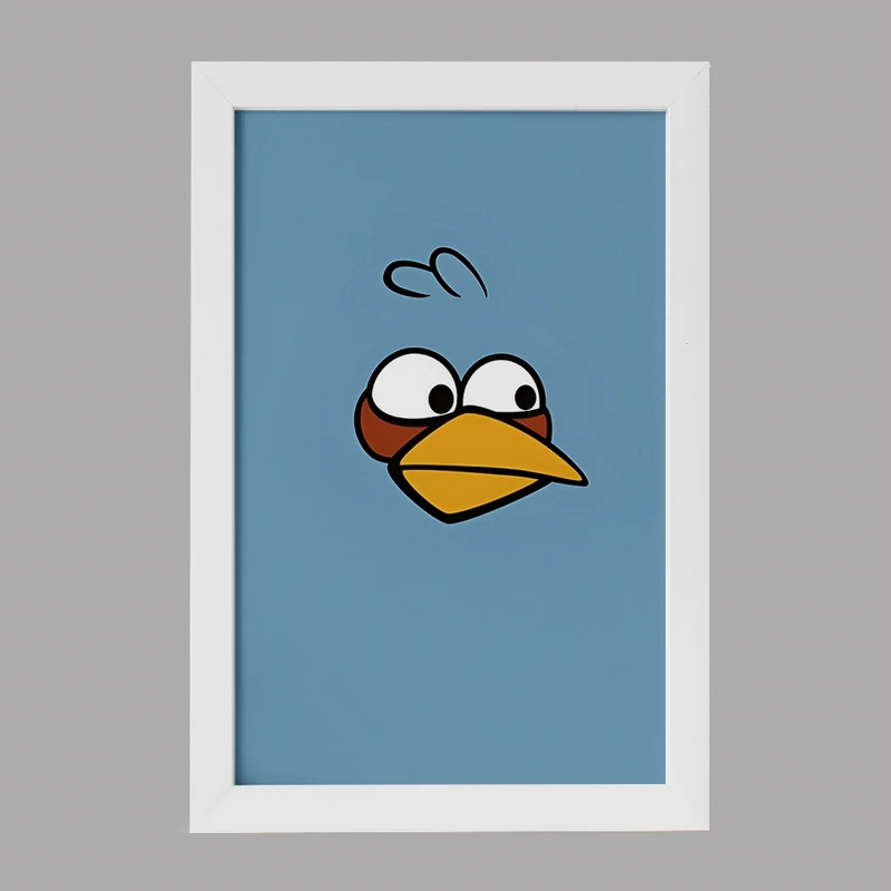 تابلو خندالو مدل پرندگان خشمگین کد F3305