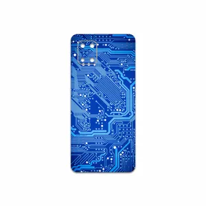 MAHOOT Blue Printed Circuit Board Cover Sticker for Samsung Galaxy Note 10 Lite