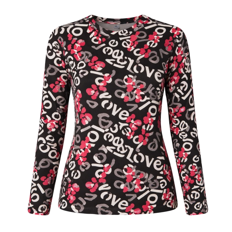 تی‌شرت آستین بلند زنانه مدل آینوش کد 03