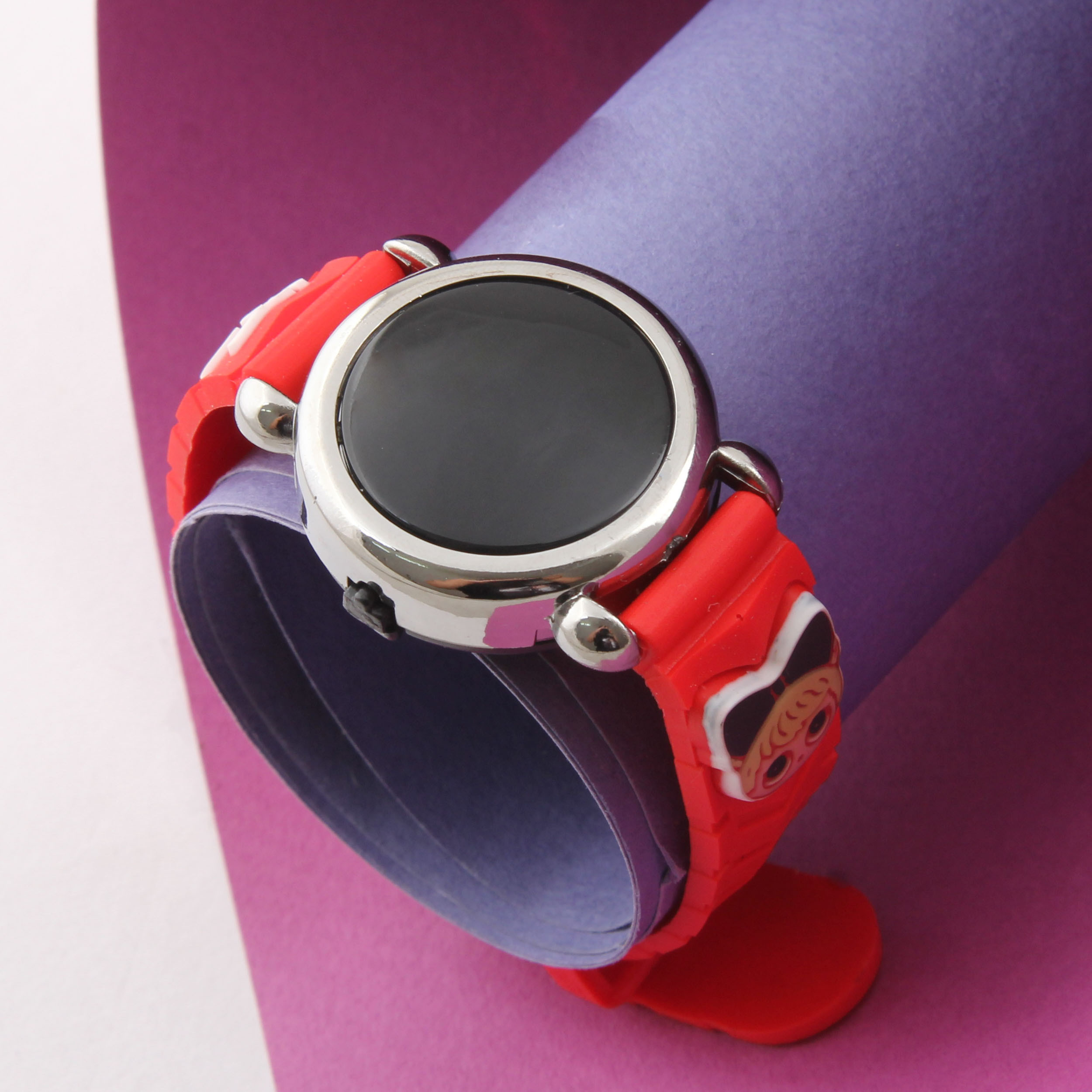 ساعت مچی دیجیتال دخترانه مدل دخترک فانتزی سوپرایز کد WHK_046