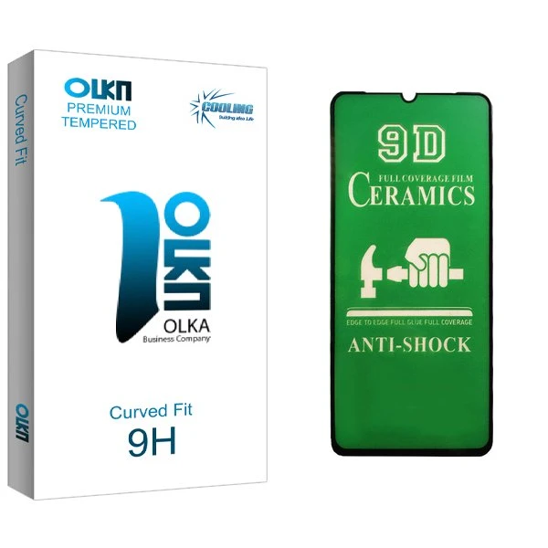 محافظ صفحه نمایش سرامیکی کولینگ مدل Olka Anti Shock مناسب برای گوشی موبایل شیائومی Redmi Note 10 Pro