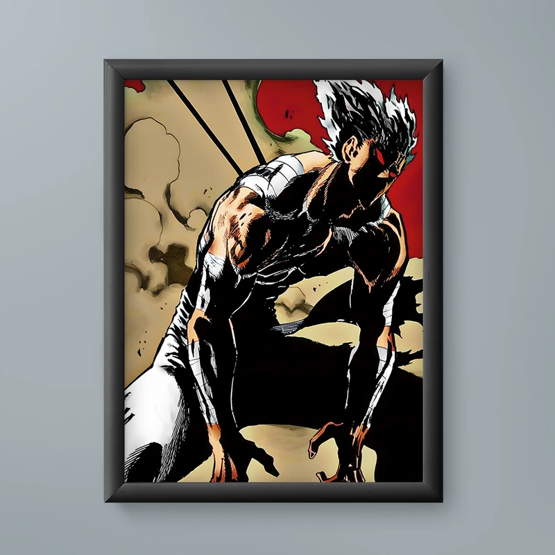 تابلو مدل انیمه گارو وان پانچ من 17 Garou one punch man anime