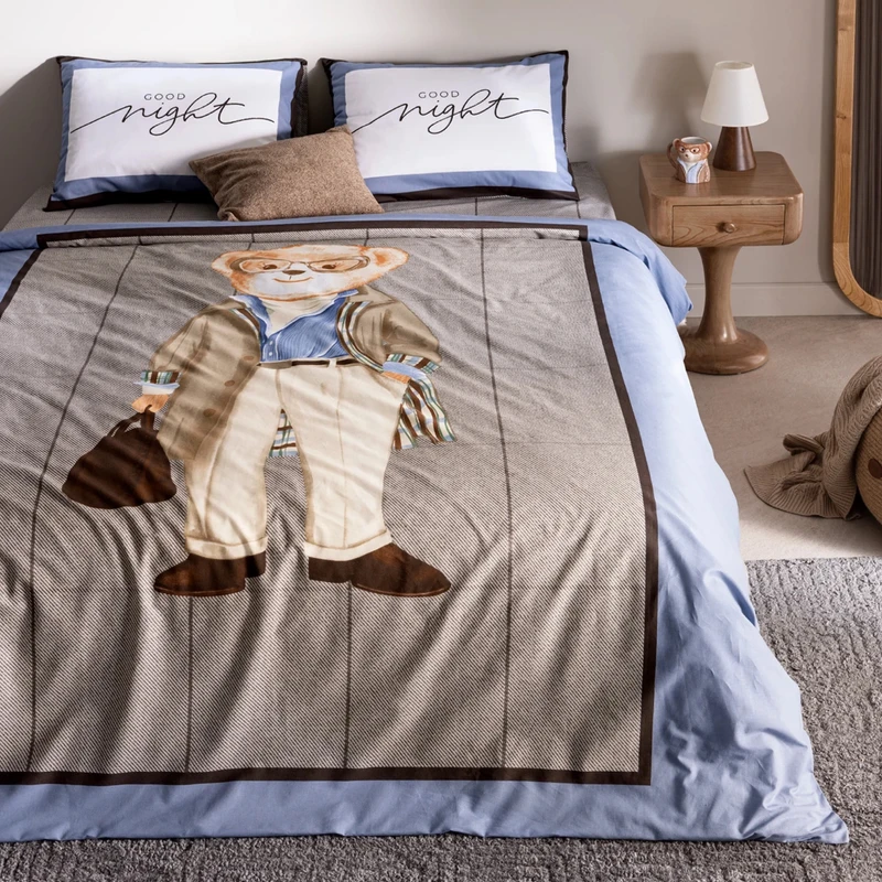 سرویس روتختی مادام کوکو مدل Rezay Ayı یک نفره 3 تکه