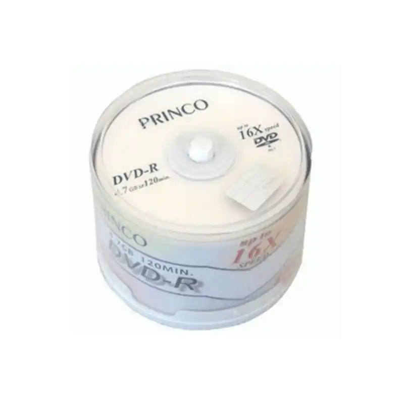 دی وی دی خام پرینکو مدل DVD-R بسته 50 عددی