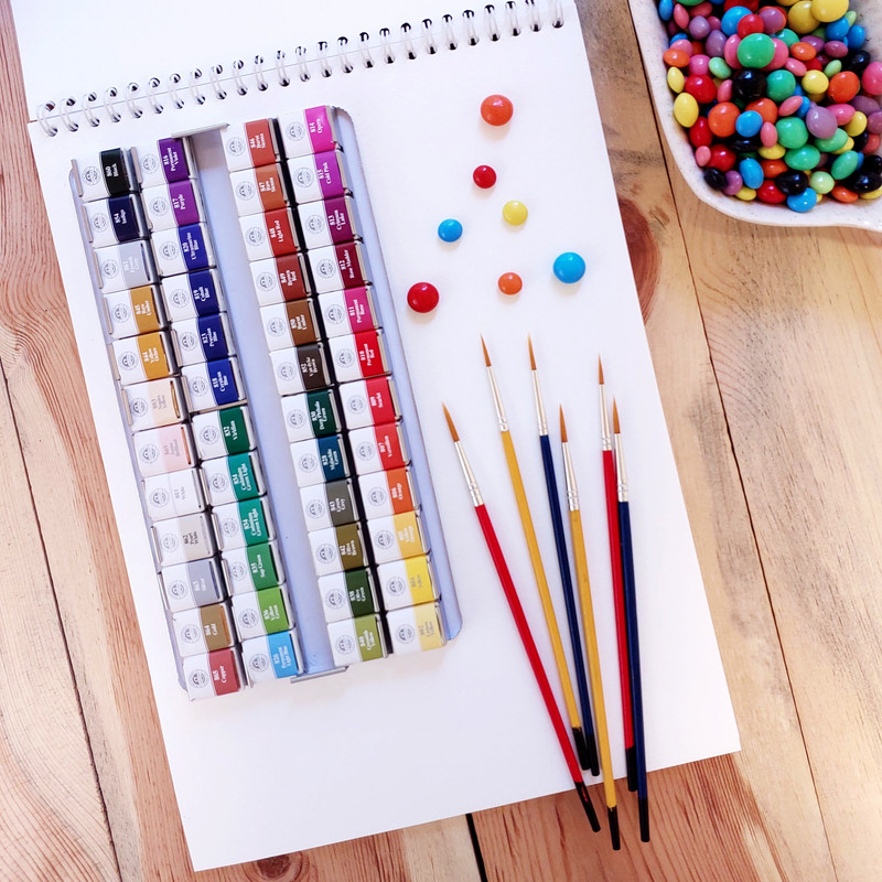 قلم مو گرد کد 3.2 مجموعه 4 عددی