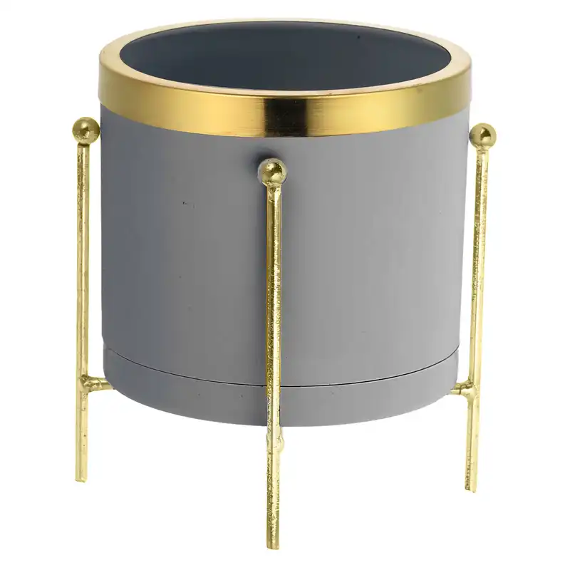 گلدان طرح استوانه مهرنی مدل 15-103 به همراه استند