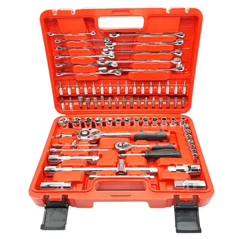 مجموعه 76 عددی آچار بکس جی ان ترد کد 00210021