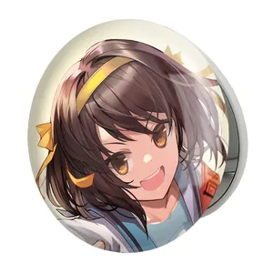 آینه جیبی خندالو طرح انیمه ناپدید شدن هاروهی سوزومیا مدل تاشو کد 24332 