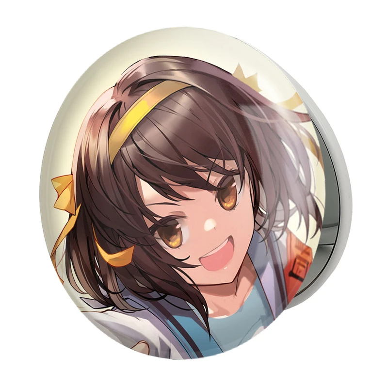 آینه جیبی خندالو طرح انیمه ناپدید شدن هاروهی سوزومیا مدل تاشو کد 24332 