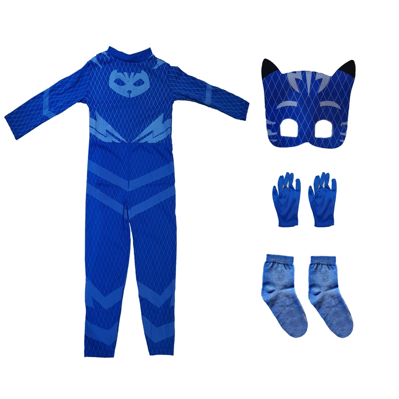 ست ایفای نقش طرح گروه شب نقاب کد pjmasks.b.56 مجموعه چهار عددی