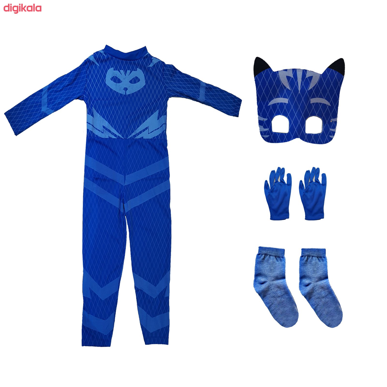 مشخصات قیمت و خرید ست ایفای نقش طرح گروه شب نقاب کد Pjmasks B 56 مجموعه چهار عددی دیجی کالا