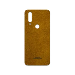 MAHOOT Brown-Chamois-Leather Cover Sticker for motorola One Action