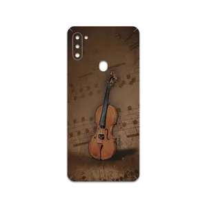 MAHOOT  Violin-Instrument Cover Sticker for Samsung Galaxy M11