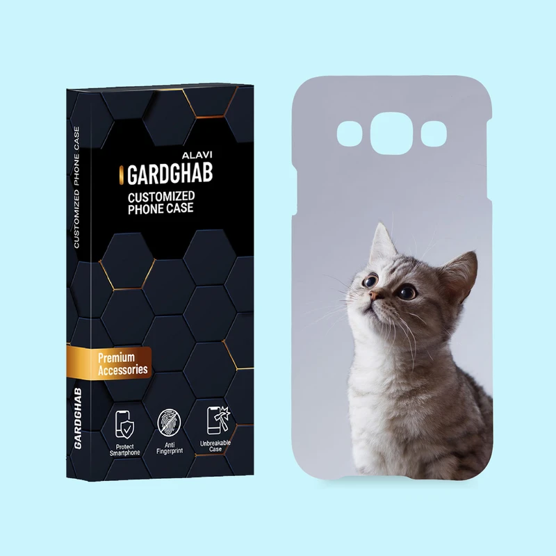 کاور گارد قاب علوی مدل حیوانات مناسب برای گوشی موبایل سامسونگ Galaxy E5 2015