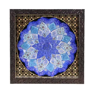 بشقاب میناکاری مدل BM101
