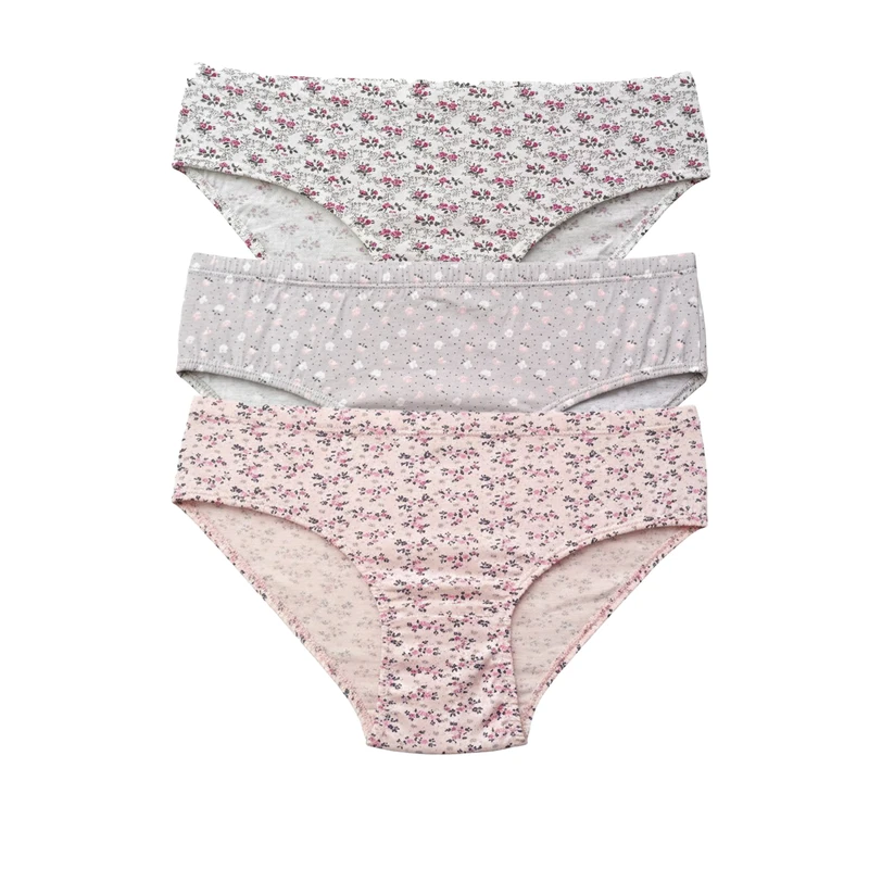 شورت زنانه آداک مدل نخ پنبه بسته 3 عددی